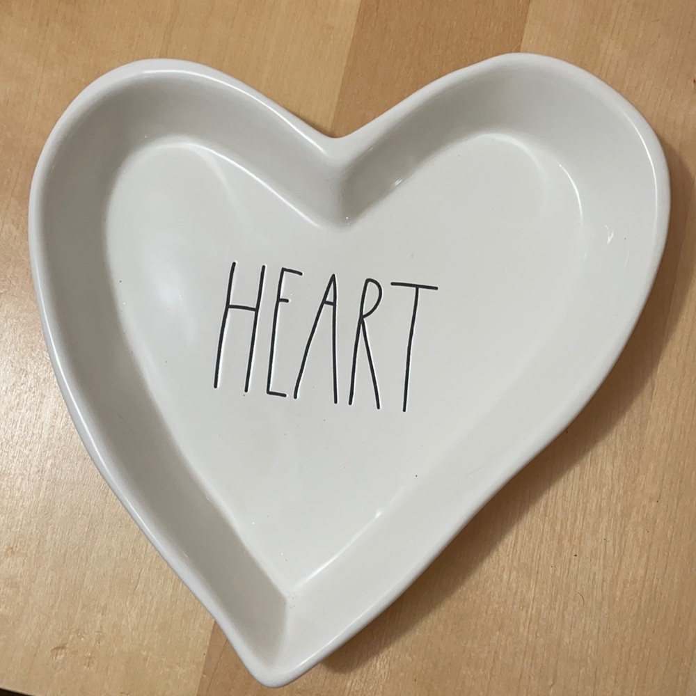 Rae Dunn Heart Shaped Tray